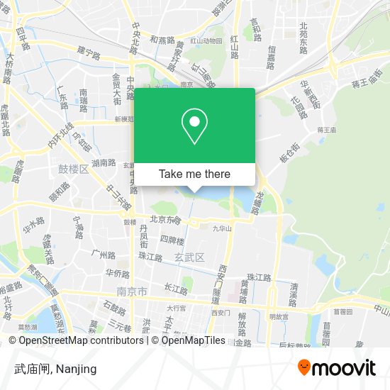 武庙闸 map