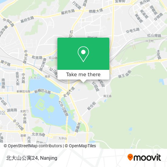 北大山公寓24 map