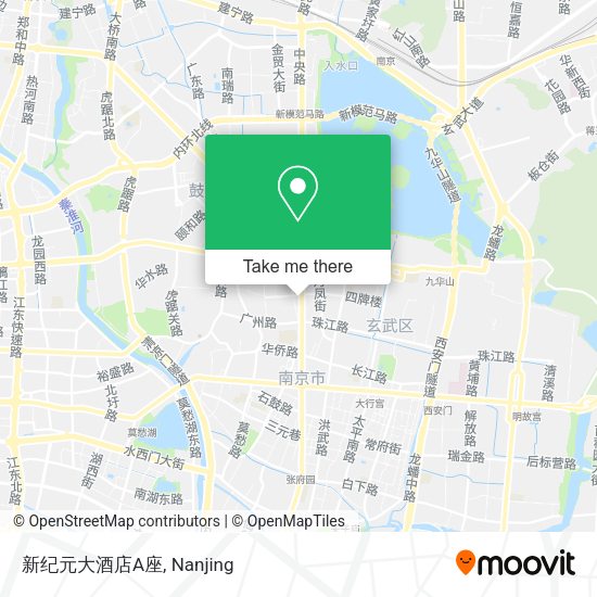 新纪元大酒店A座 map