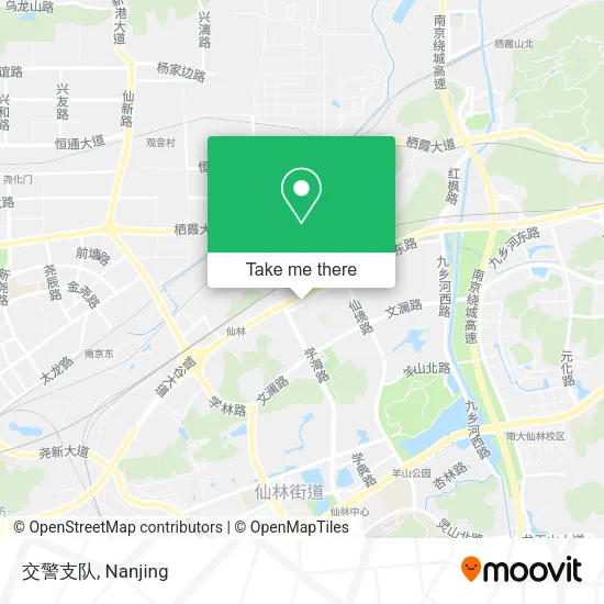 交警支队 map
