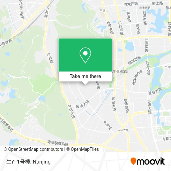 生产1号楼 map