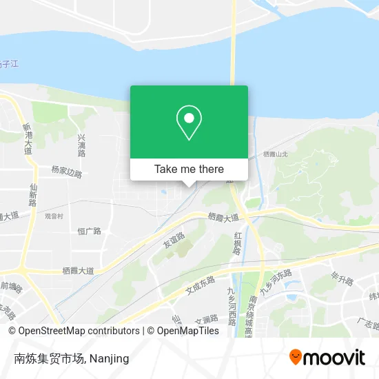 南炼集贸市场 map