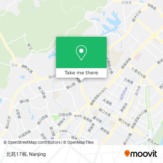 北苑17栋 map