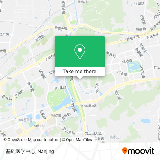 基础医学中心 map