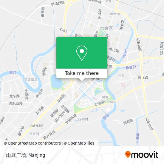 雨庭广场 map