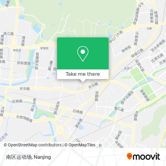 南区运动场 map