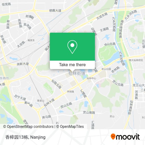 香樟园13栋 map