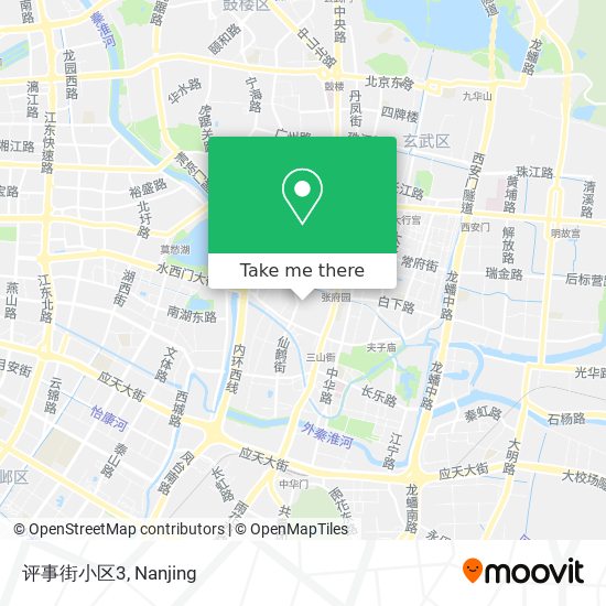 评事街小区3 map