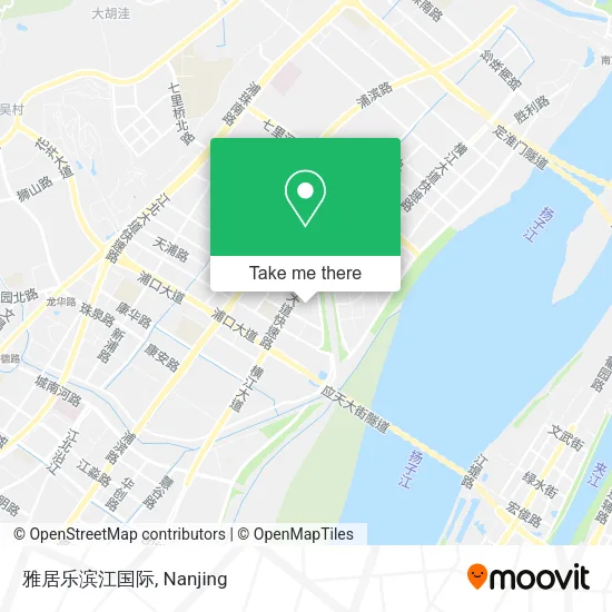 雅居乐滨江国际 map