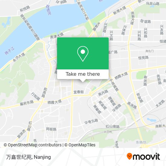 万鑫世纪苑 map