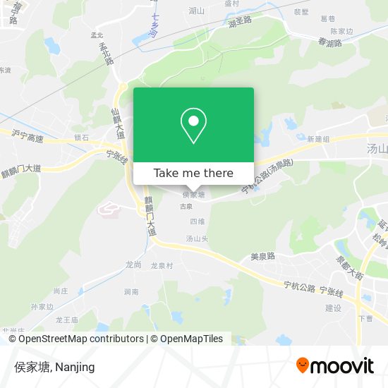 侯家塘 map