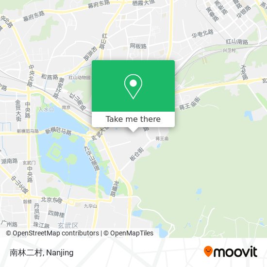 南林二村 map
