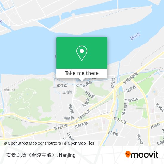 实景剧场《金陵宝藏》 map