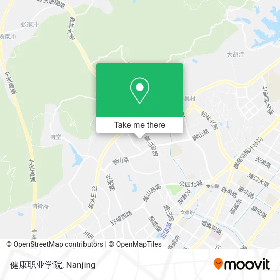 健康职业学院 map
