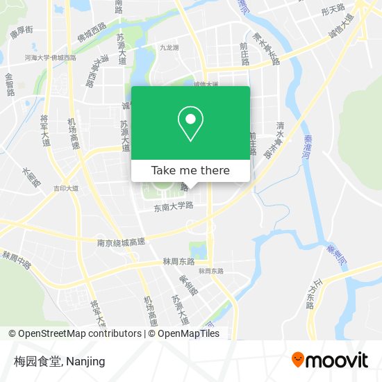 梅园食堂 map