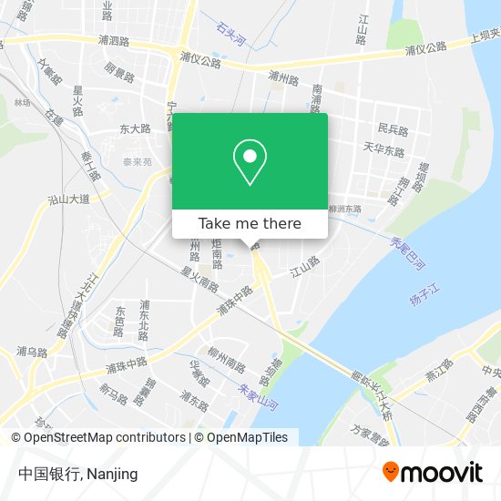 中国银行 map