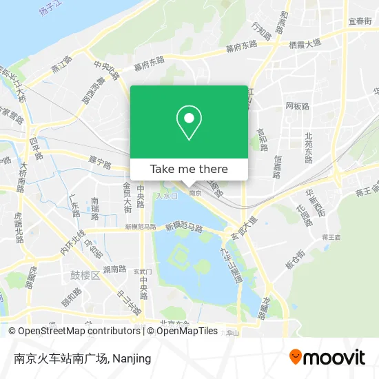南京火车站南广场 map