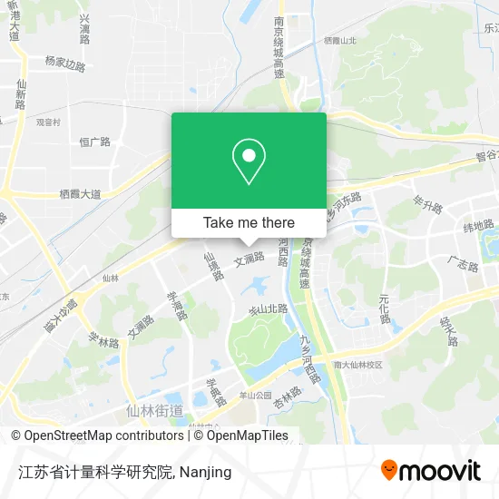 江苏省计量科学研究院 map