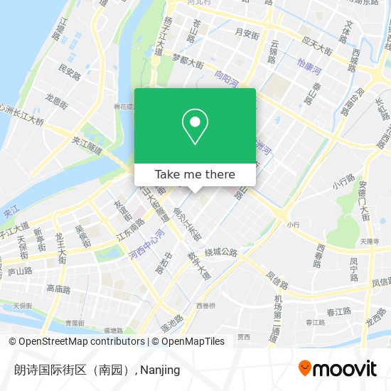 朗诗国际街区（南园） map