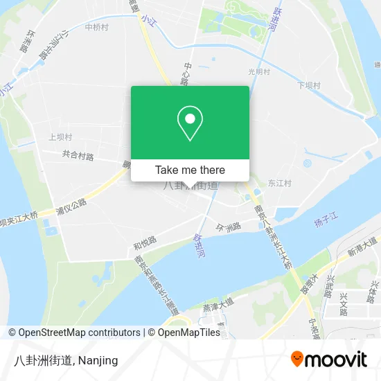 八卦洲街道 map