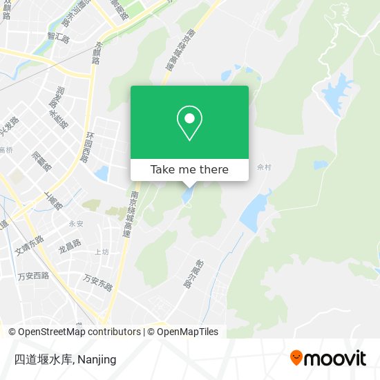 四道堰水库 map