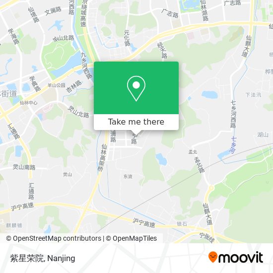 紫星荣院 map