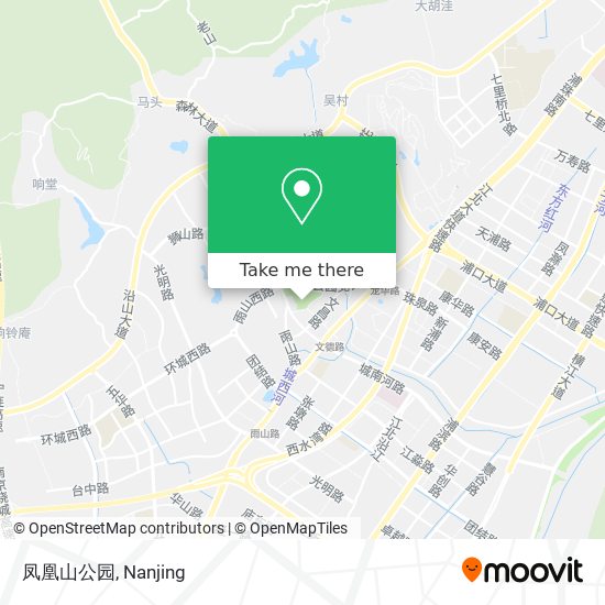 凤凰山公园 map