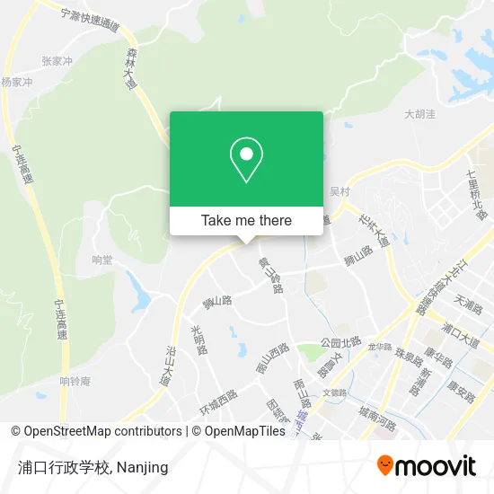 浦口行政学校 map