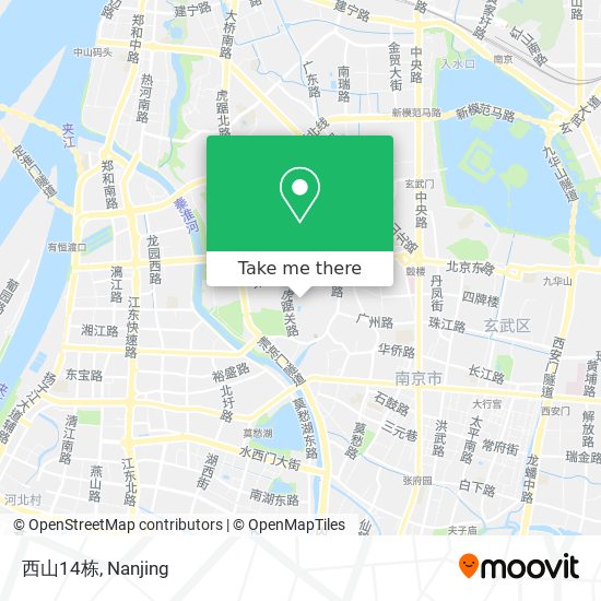 西山14栋 map