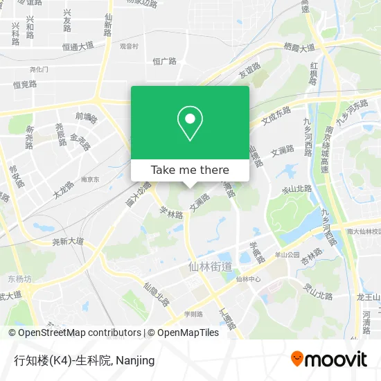 行知楼(K4)-生科院 map