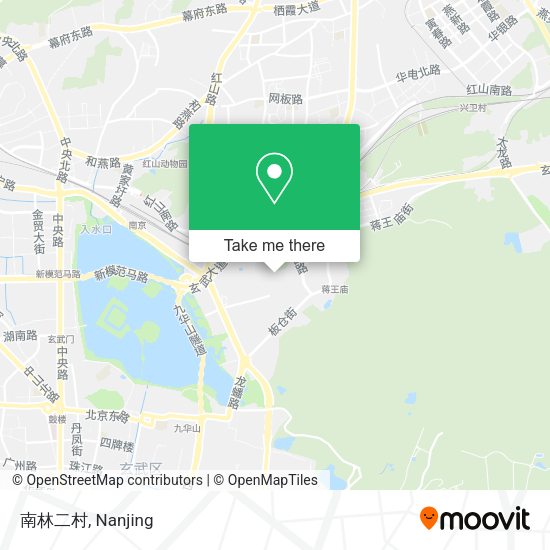 南林二村 map