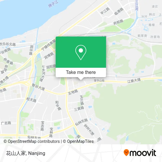 花山人家 map