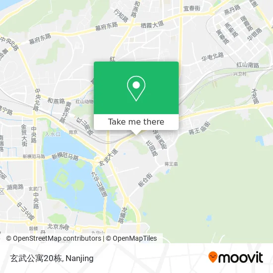 玄武公寓20栋 map