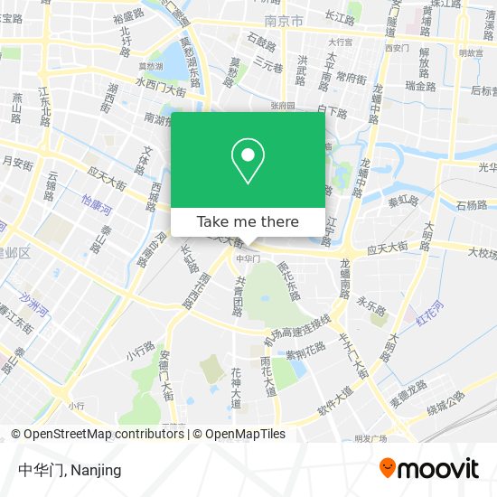 中华门 map