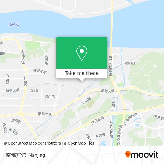 南炼宾馆 map