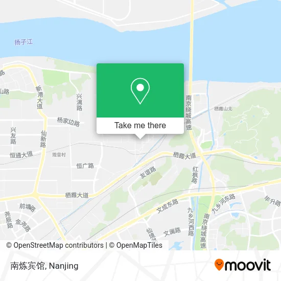南炼宾馆 map