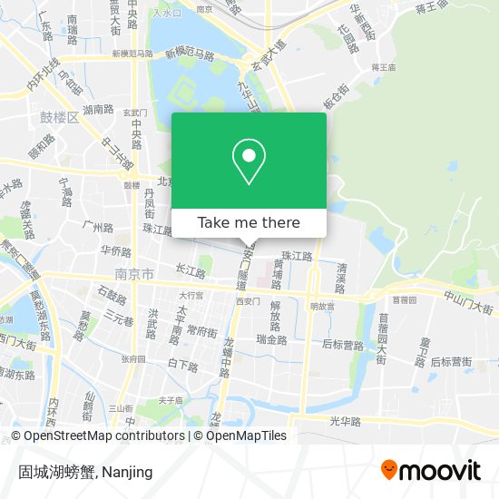 固城湖螃蟹 map