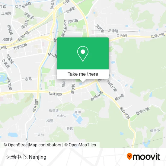 运动中心 map