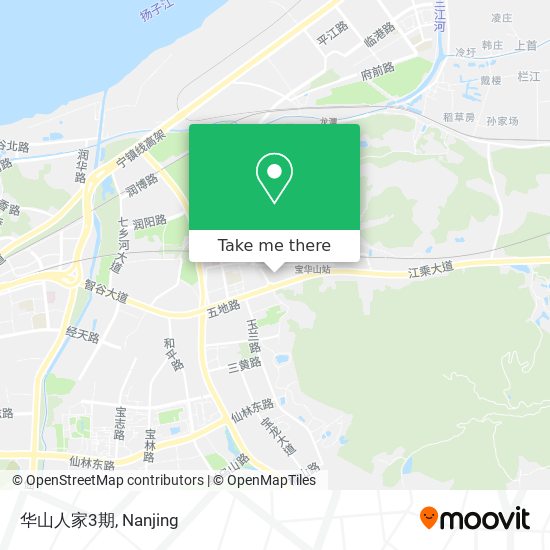 华山人家3期 map