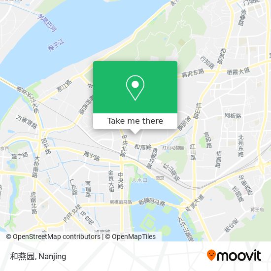 和燕园 map