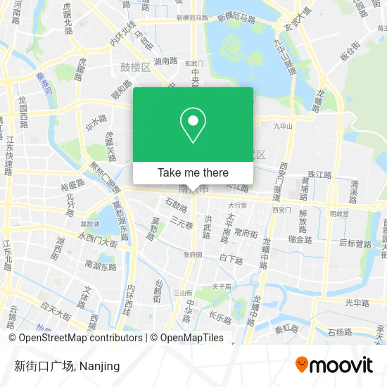 新街口广场 map