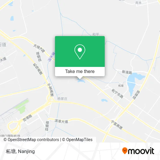 柘塘 map