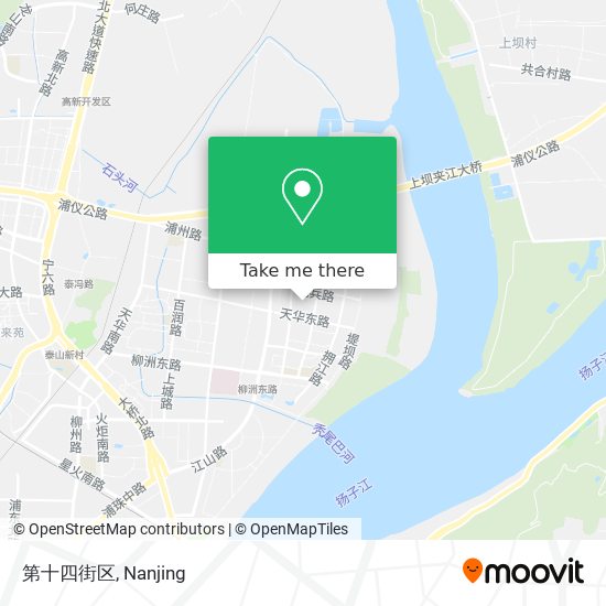第十四街区 map