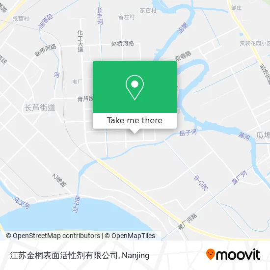 江苏金桐表面活性剂有限公司 map