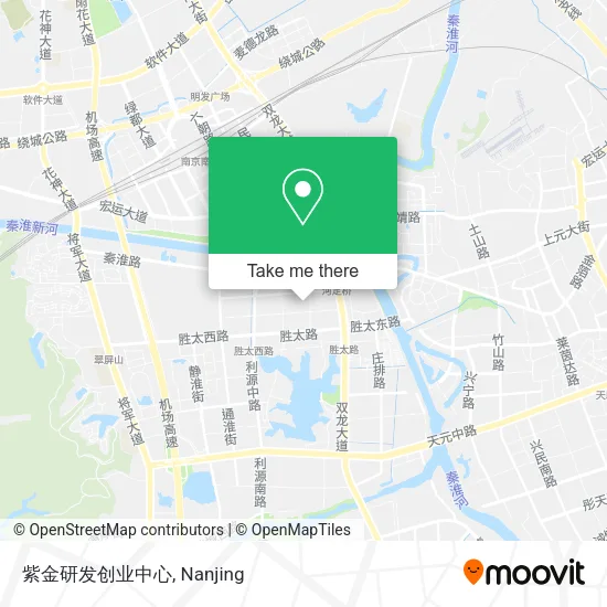 紫金研发创业中心 map
