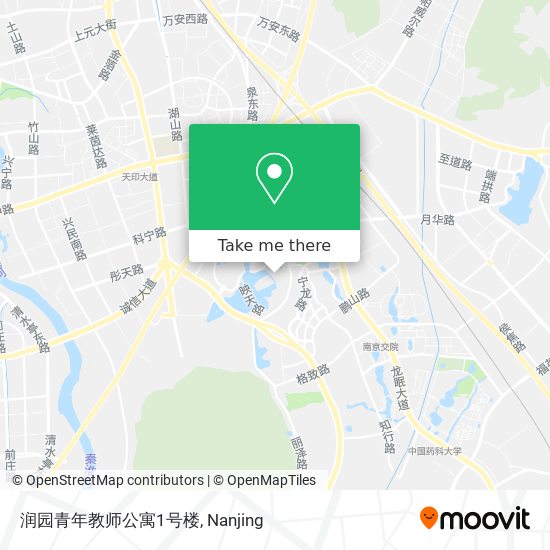 润园青年教师公寓1号楼 map