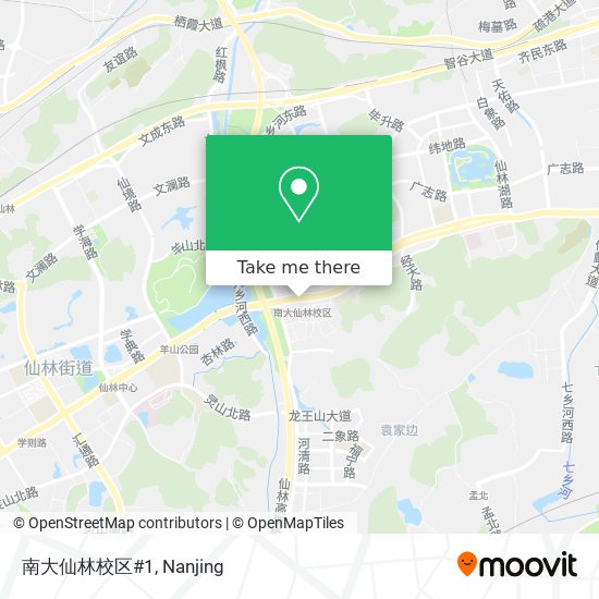 南大仙林校区#1 map