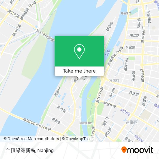 仁恒绿洲新岛 map