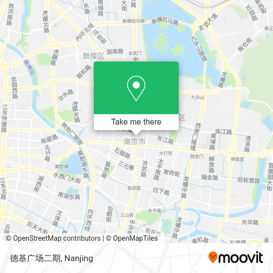 德基广场二期 map