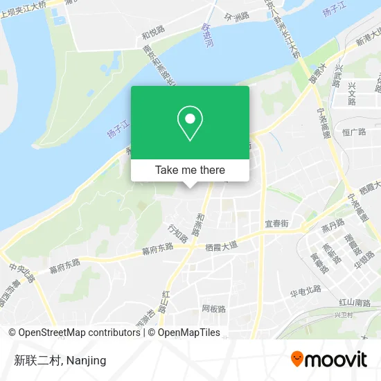 新联二村 map
